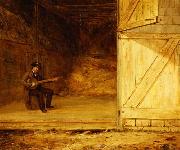 William Sidney Mount The Banjo Player  det Germany oil painting reproduction